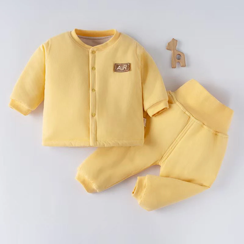 婴儿宝宝80克棉衣套装保暖护肚冬季棉袄外套男女宝宝外套