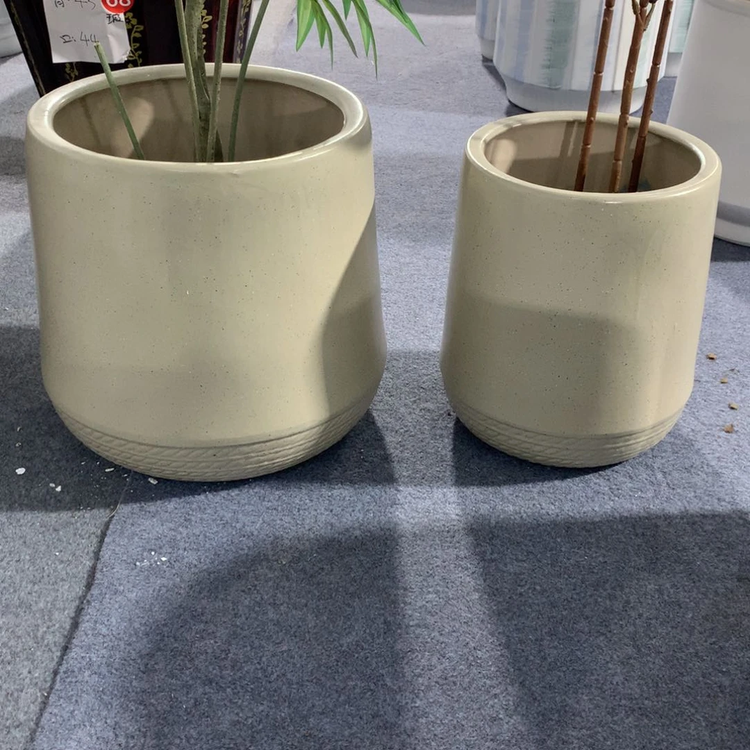 高温陶瓷花盆微瑕
