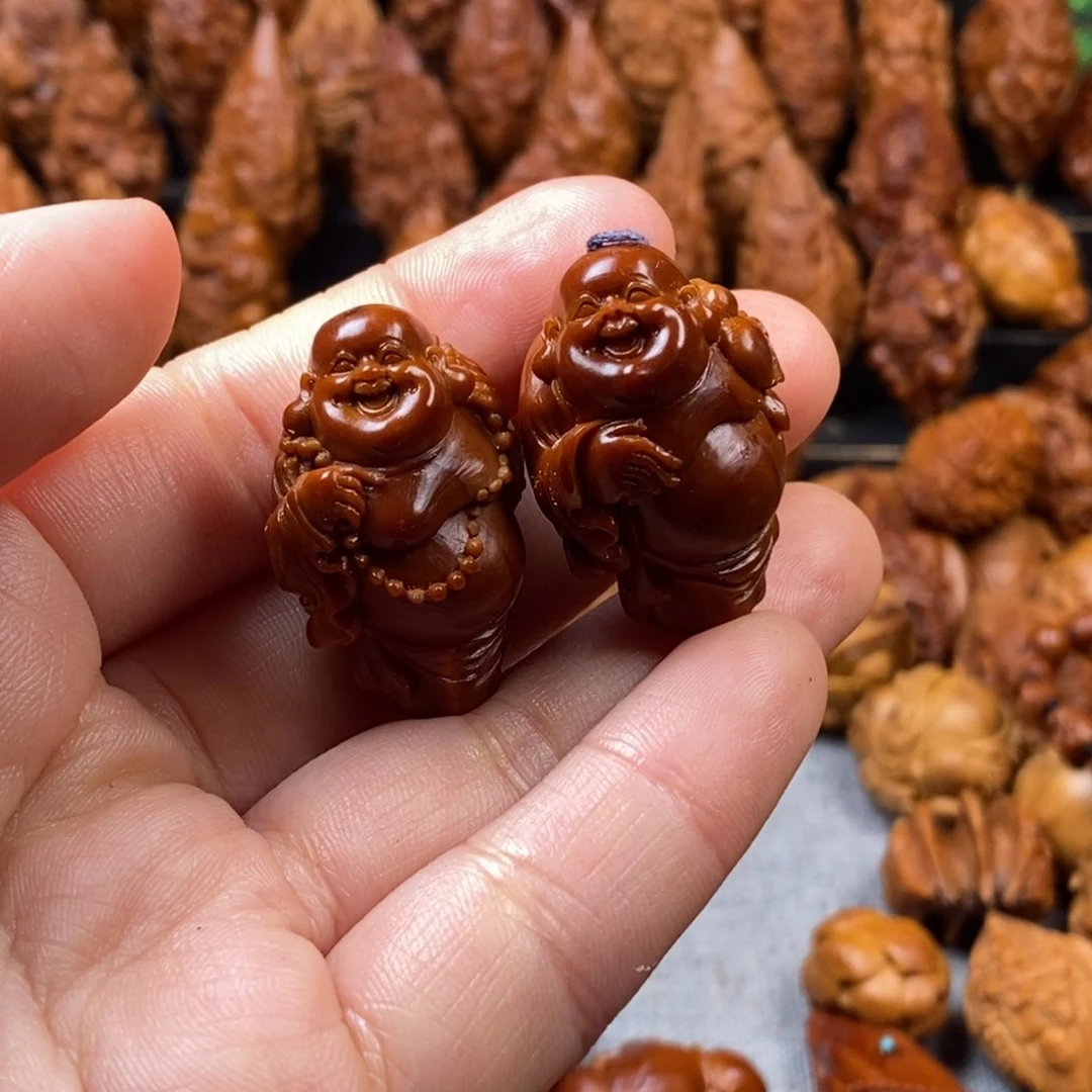 橄榄核手串/手链安*核雕脖挂