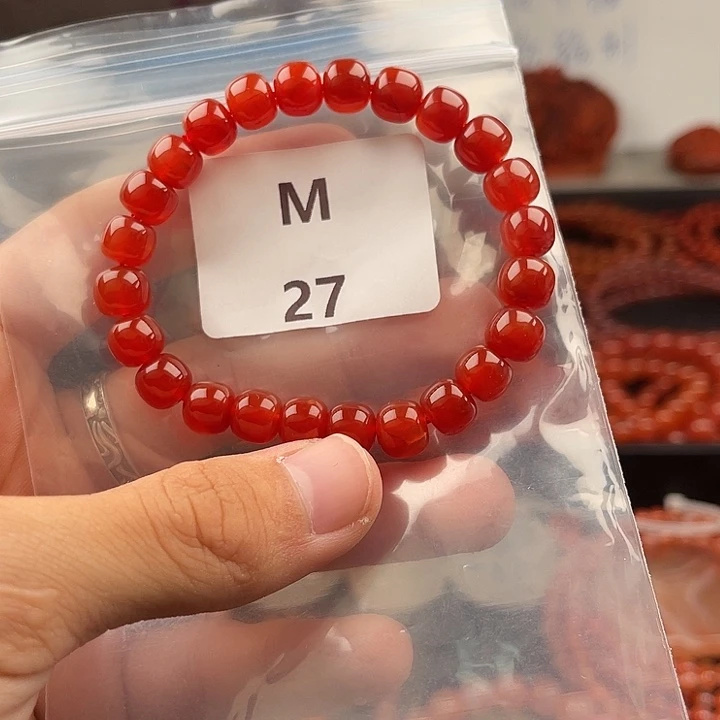 未镶嵌南红玛瑙多样性发货8m m南红玛瑙