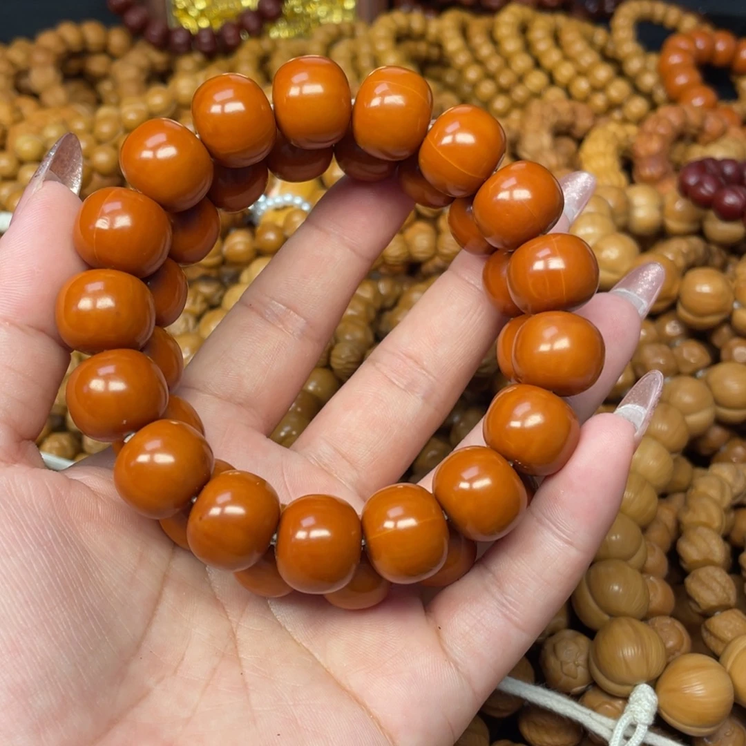 手串猴头核桃微瑕聚宝盆大老型手串