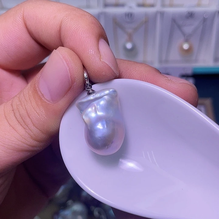 颈饰合金淡水珍珠33