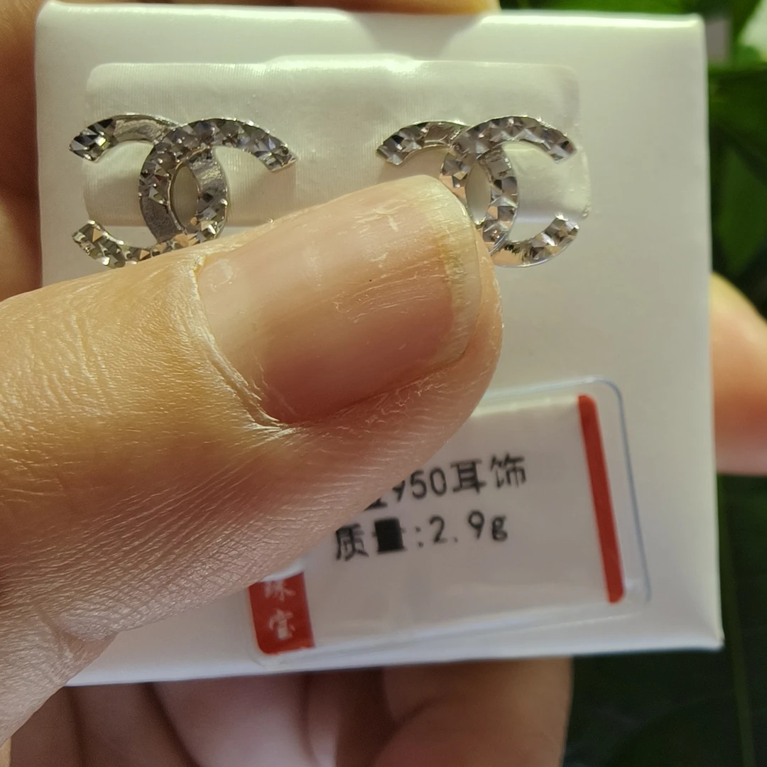 铂金pt950 耳饰2.9g不退不换