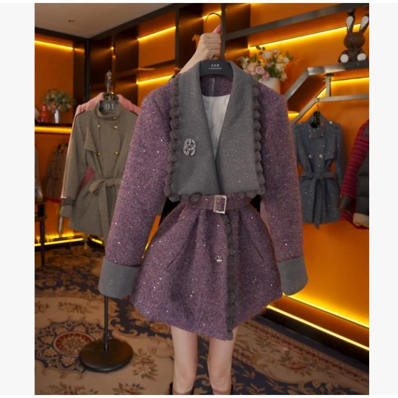 【宠粉价】白鸭绒羽绒服冬季新款设计师轻奢气质CO-479