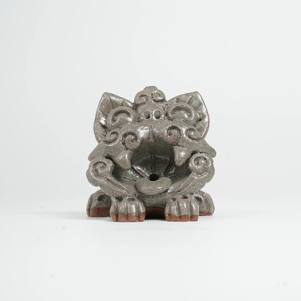 大理祥云非遗瓦猫手工制作摆件