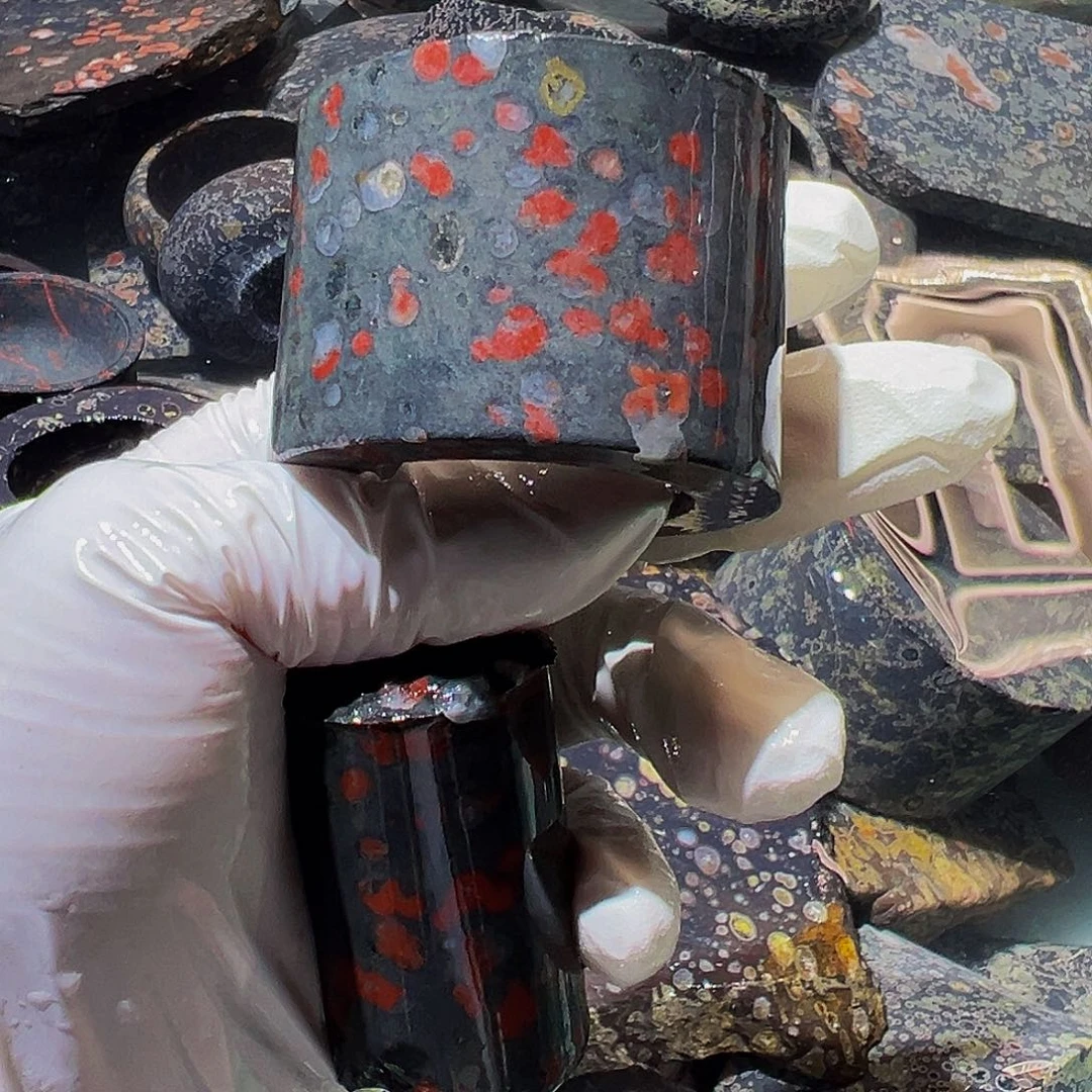 梅花玉鱼缸石茶周边不退不换