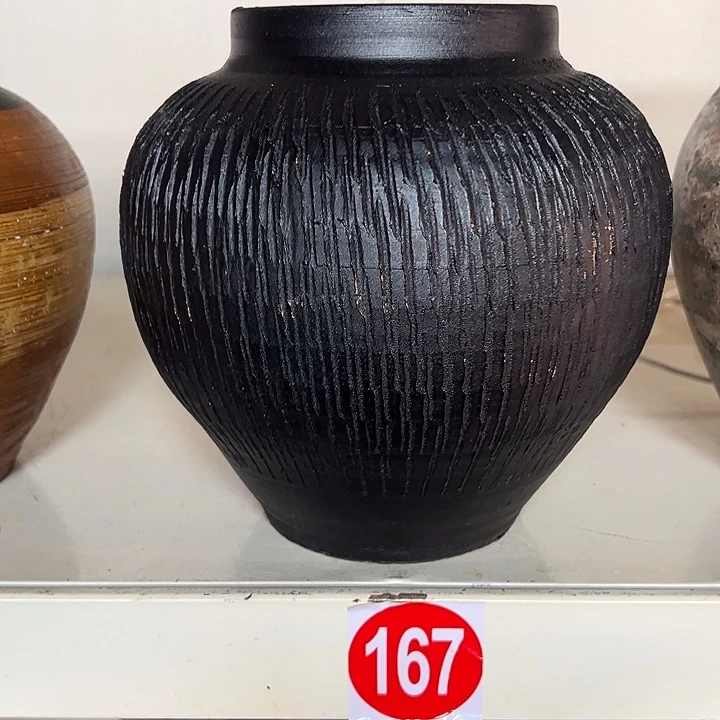 黑色坛子高20口11默认打孔