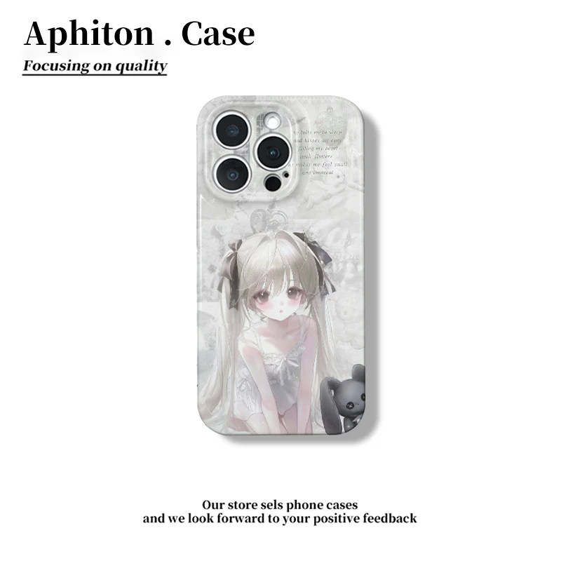 奥菲顿卡通动漫穹妹适用苹果16菲林硬手机壳华为P70vivoppo小米15