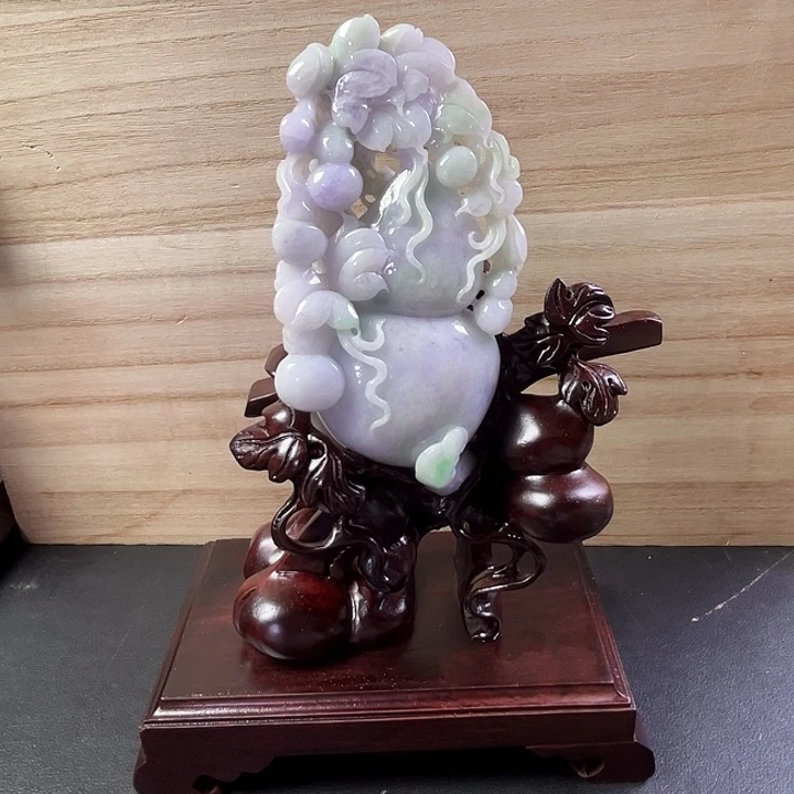 翡翠未镶嵌摆件翡翠