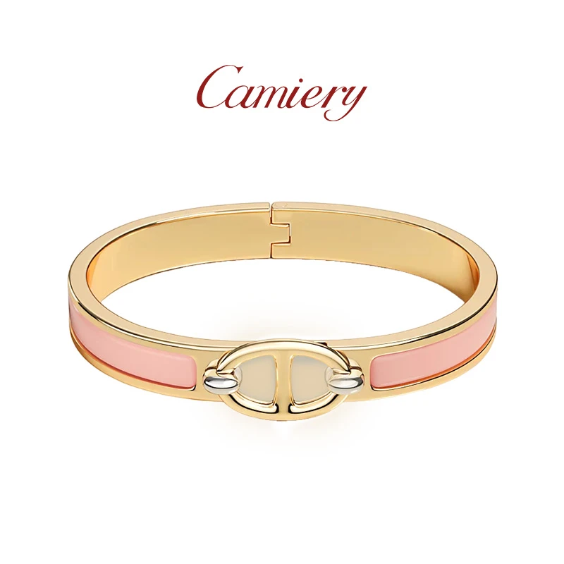 CAMIERY 时尚轻奢猪鼻子手镯百搭