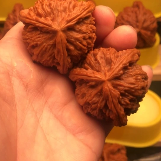 忧***草吊坠文玩核桃核桃