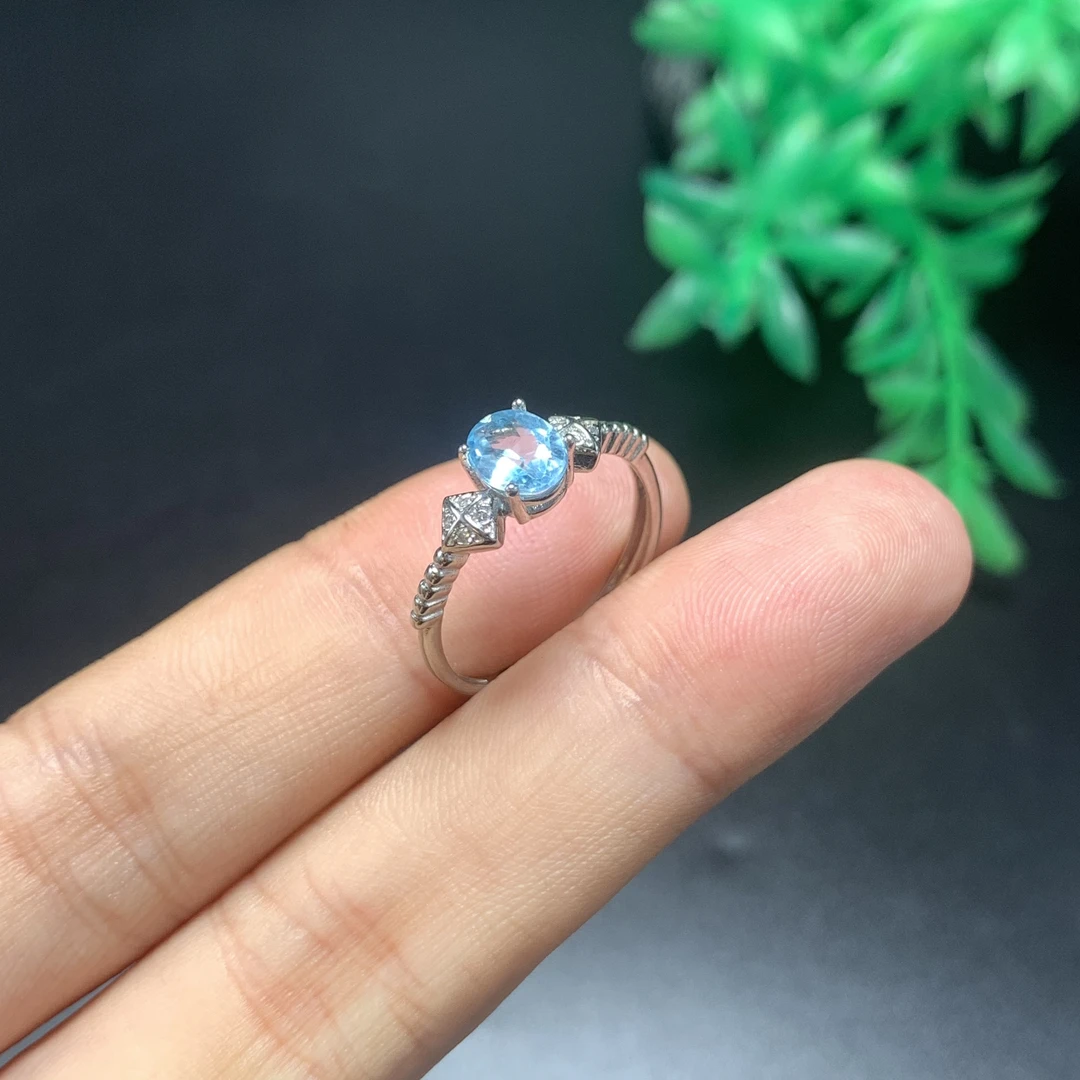 N  蓝宝石 戒指 1111