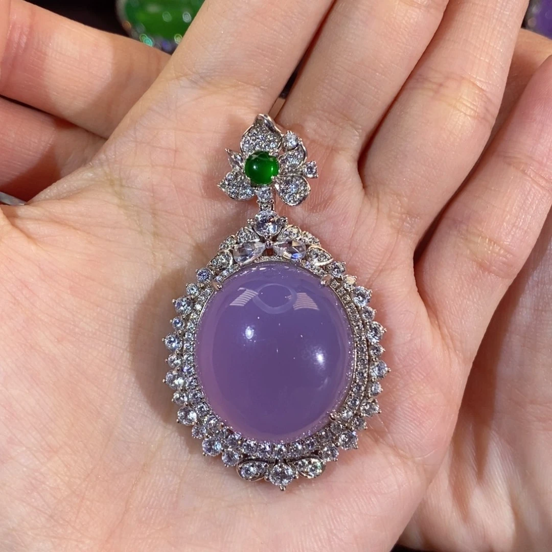 玛瑙/玉髓吊坠(不含链)未镶嵌亭*