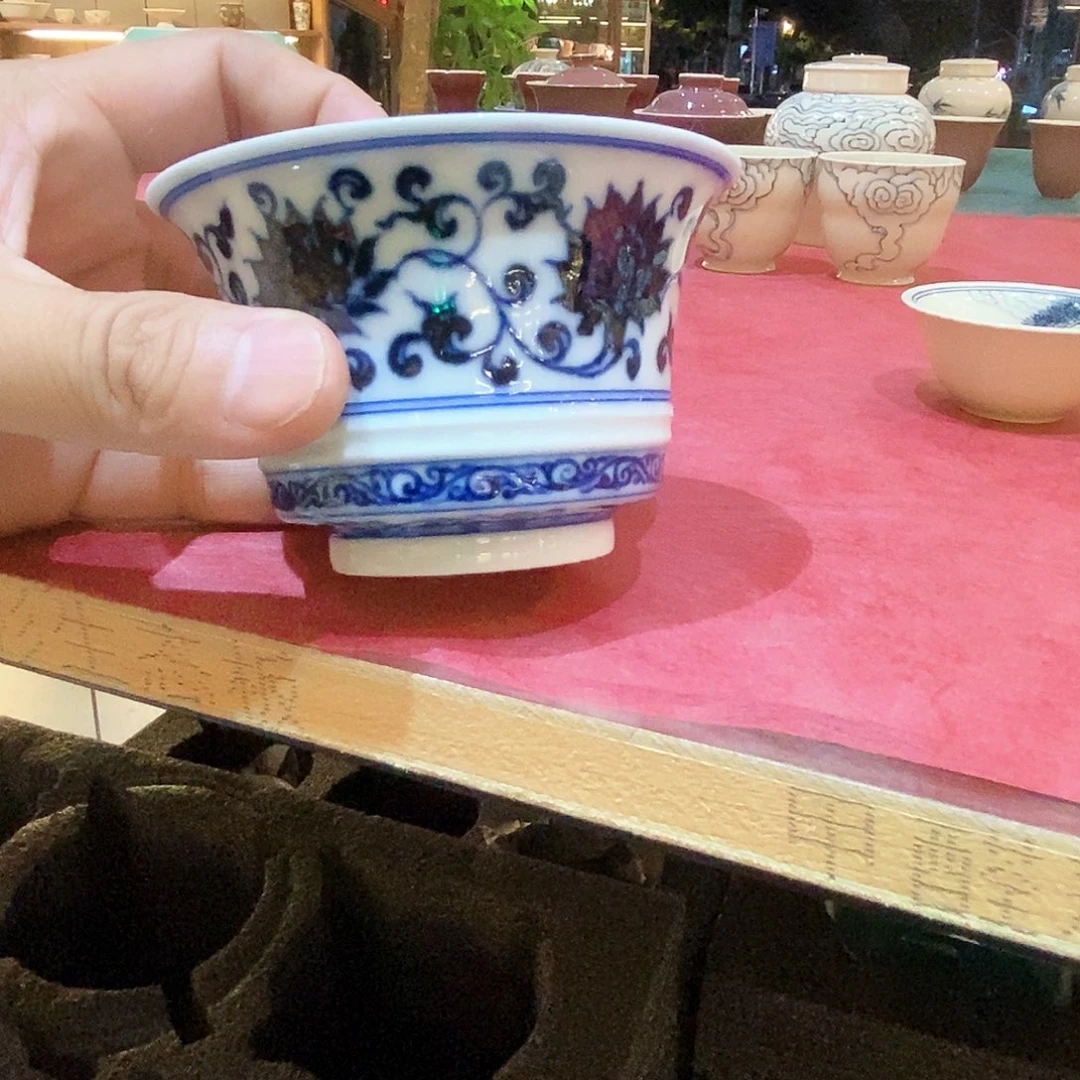 盖碗景德镇陶瓷瓷器瓷器