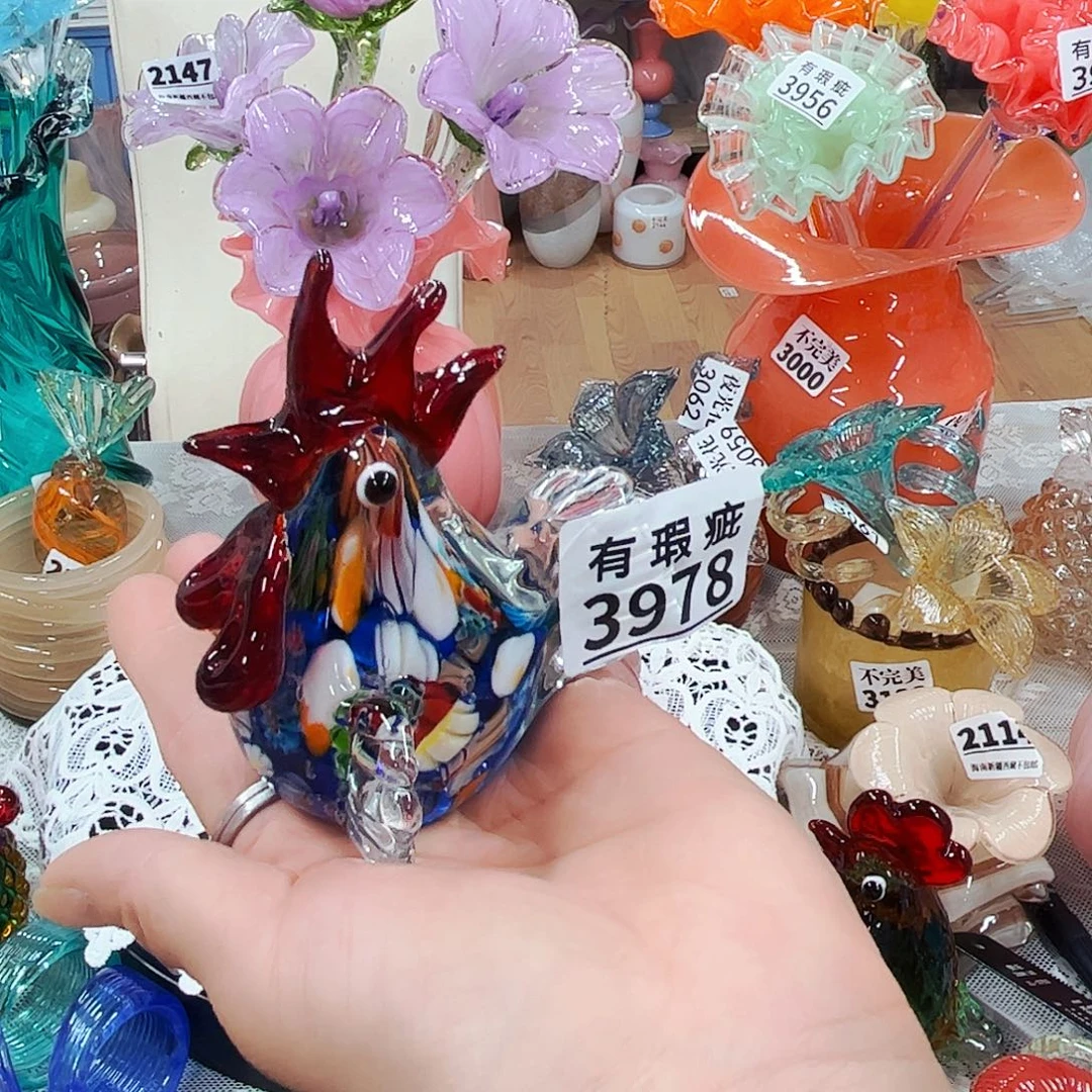 3978小 家悦琉璃工艺品瑕