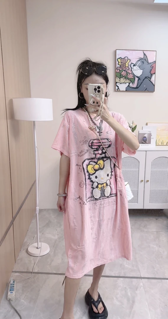【洋洋 裙子】2025新款时尚潮流宽松百搭简约套装韩版