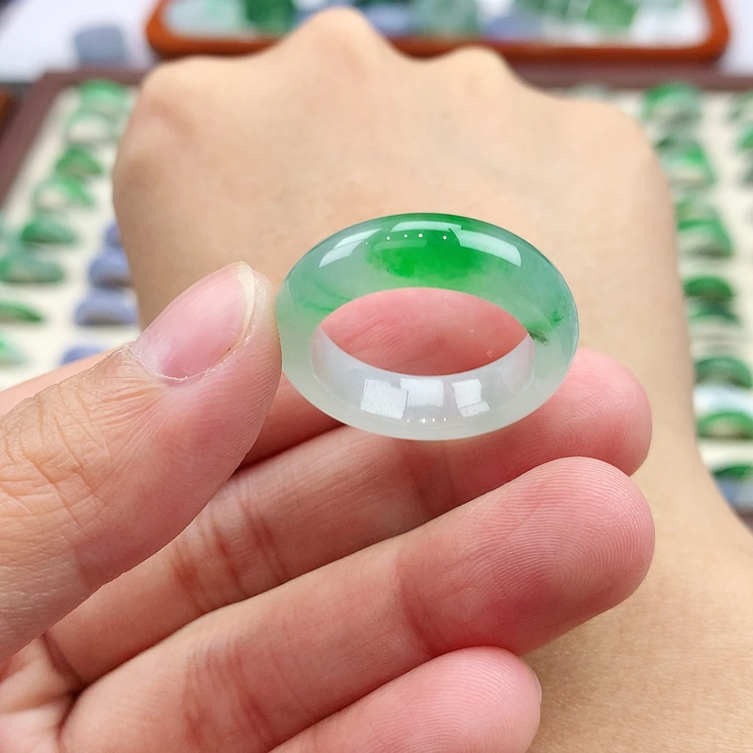 未镶嵌戒指翡翠19号