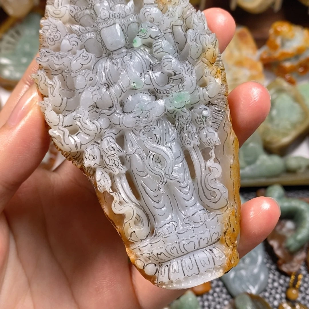 手***4定制翡翠未镶嵌翡翠