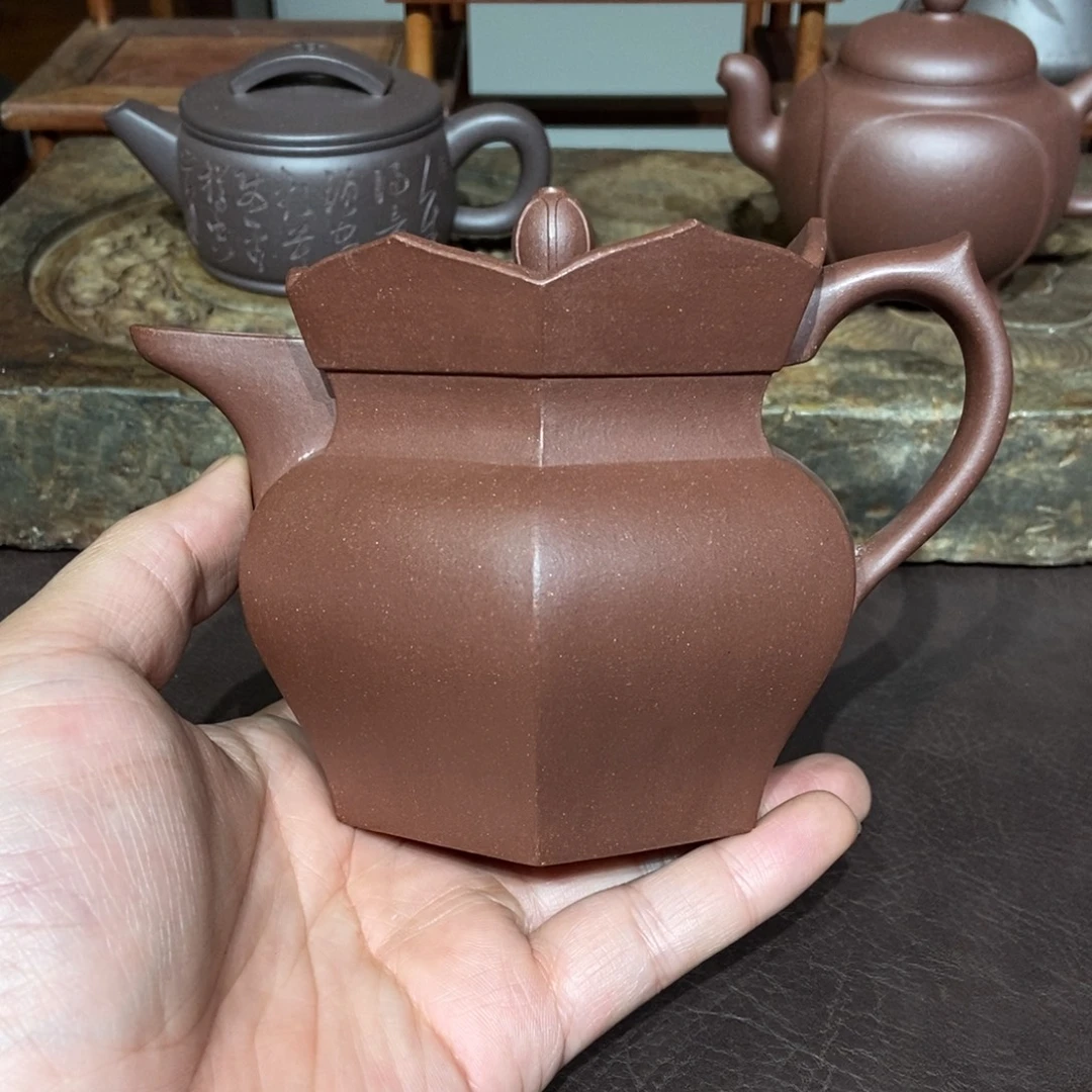 茶壶紫砂全手400容量