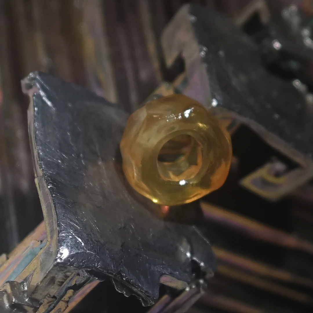 ZC蜜蜡44号 无相卡子 尺寸7*4