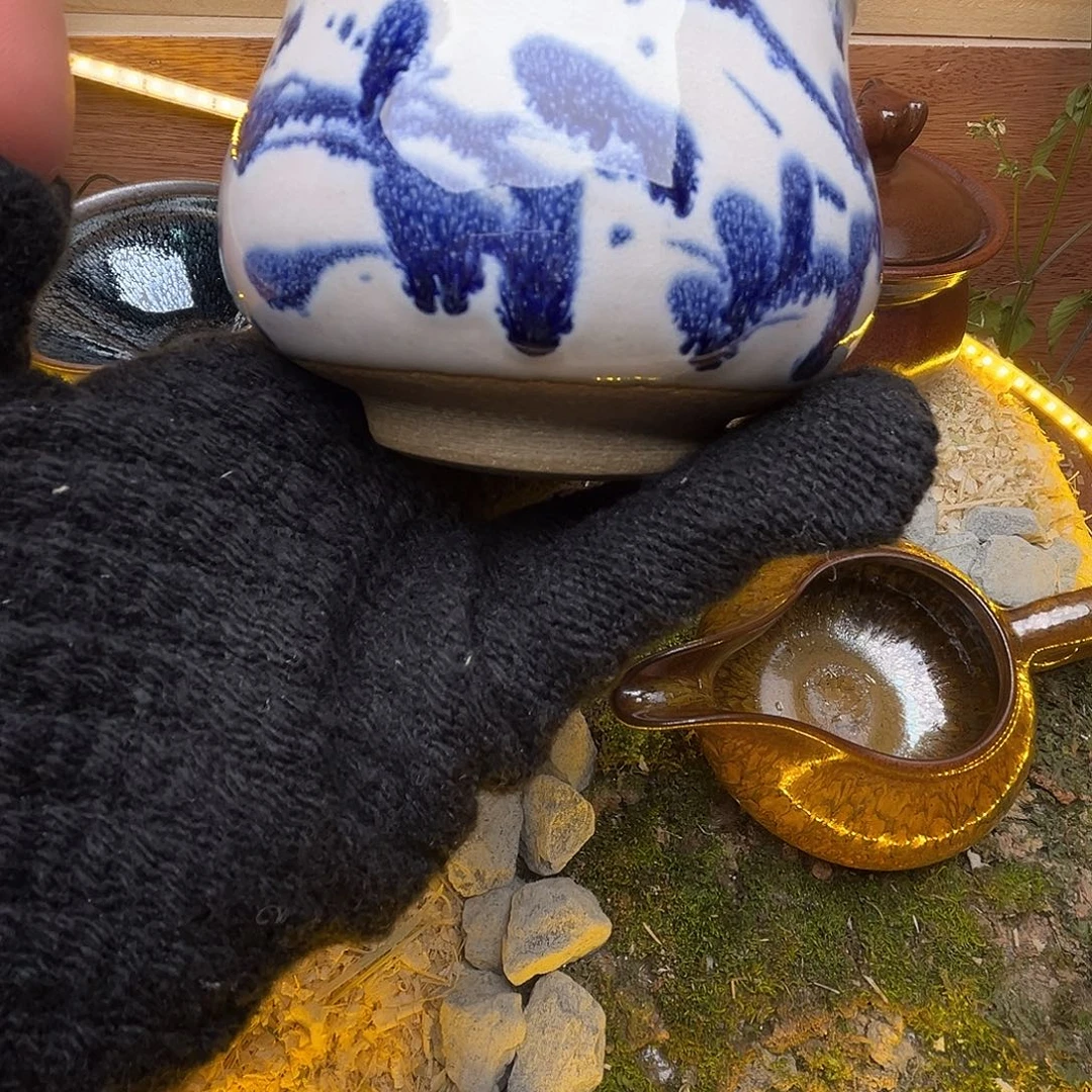 茶盏这就是所谓一次偶然邂逅时