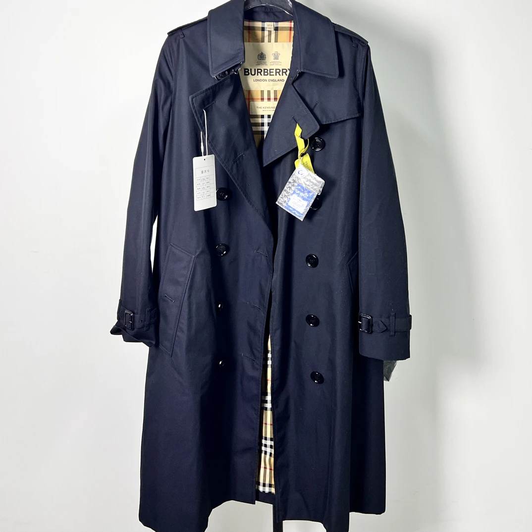 99新 BURBERRY/博柏利 CZF1979/经典款风衣/尺码UK6