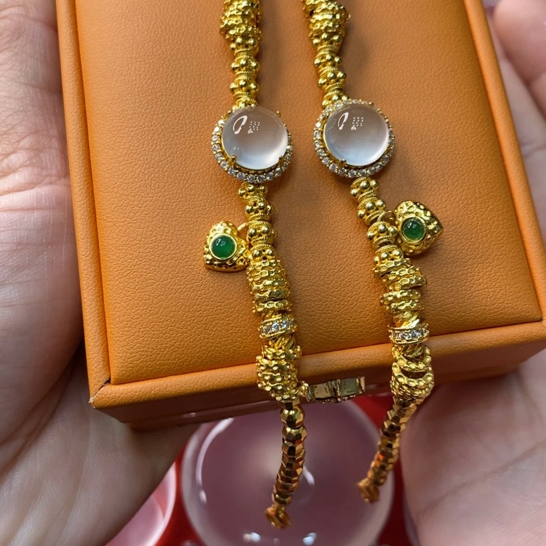 石英质玉合金手链