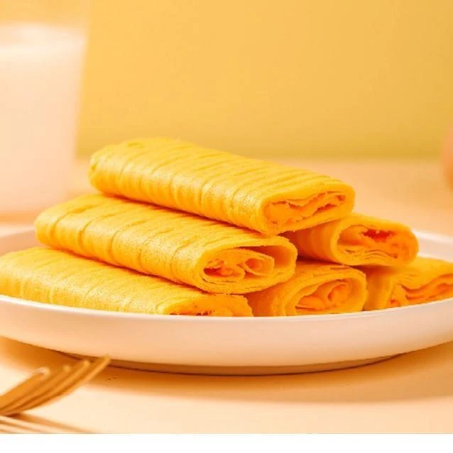 利流心蛋酥小包装咸蛋黄芝士夹心蛋卷酥脆饼干糕点下午茶点心