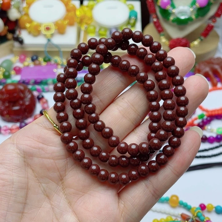 树脂制品65号糖料项链