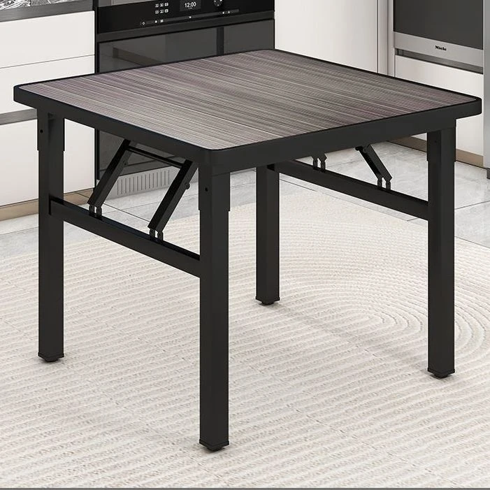 折叠桌正方形吃饭桌子可折叠地摊桌夜市饭馆餐桌出租屋多功能桌子