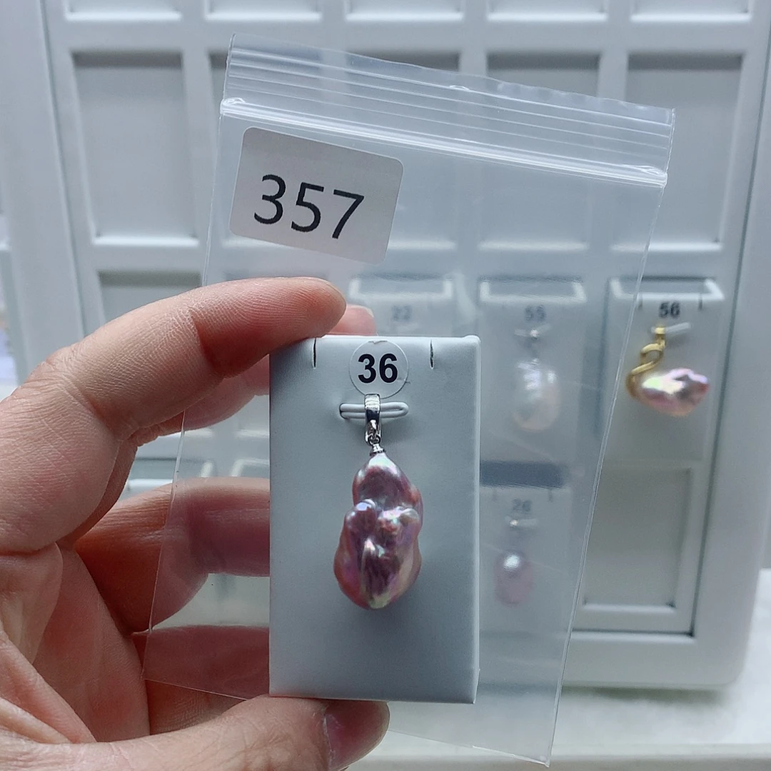 吊坠(不含链)合金淡水珍珠