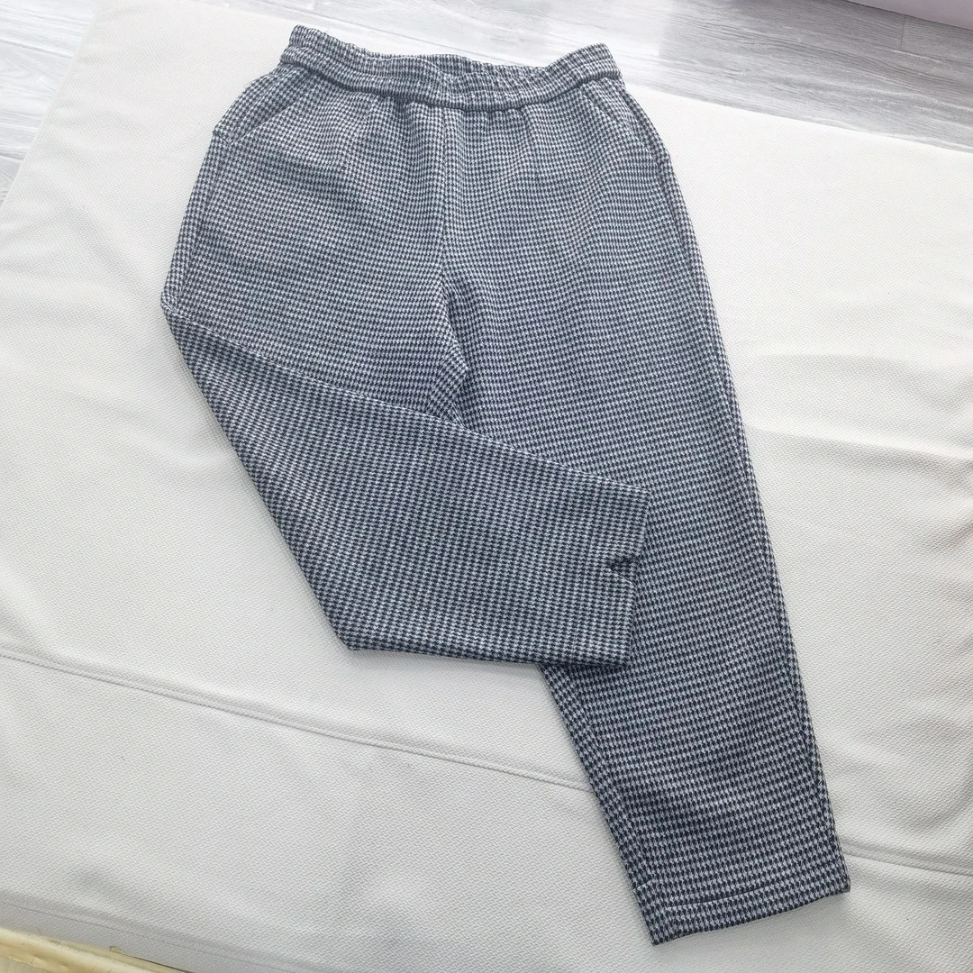 新款洋气格子裤9405
