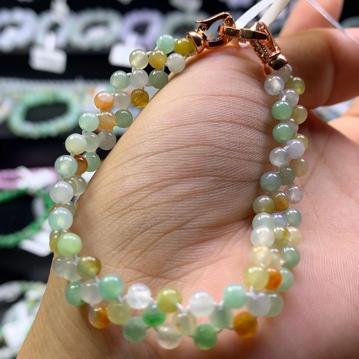 未镶嵌手串翡翠卡3.8