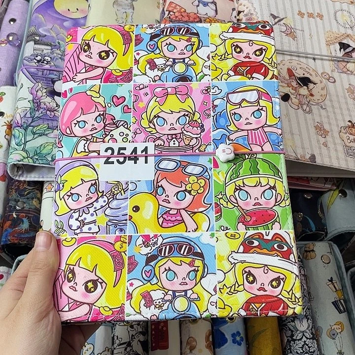 织绣A5活页不加纸2541