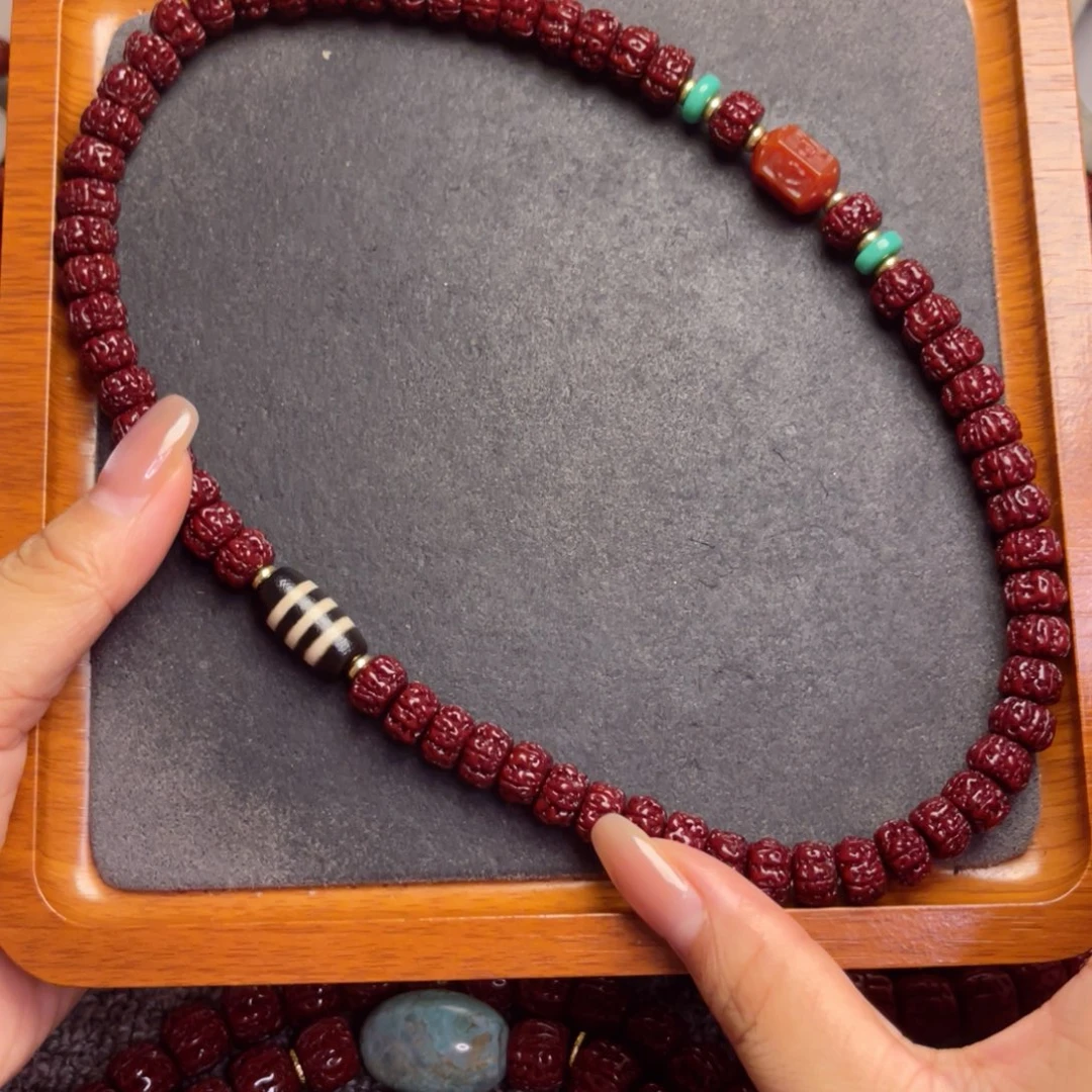 金刚菩提吊坠藏式直切一代龙