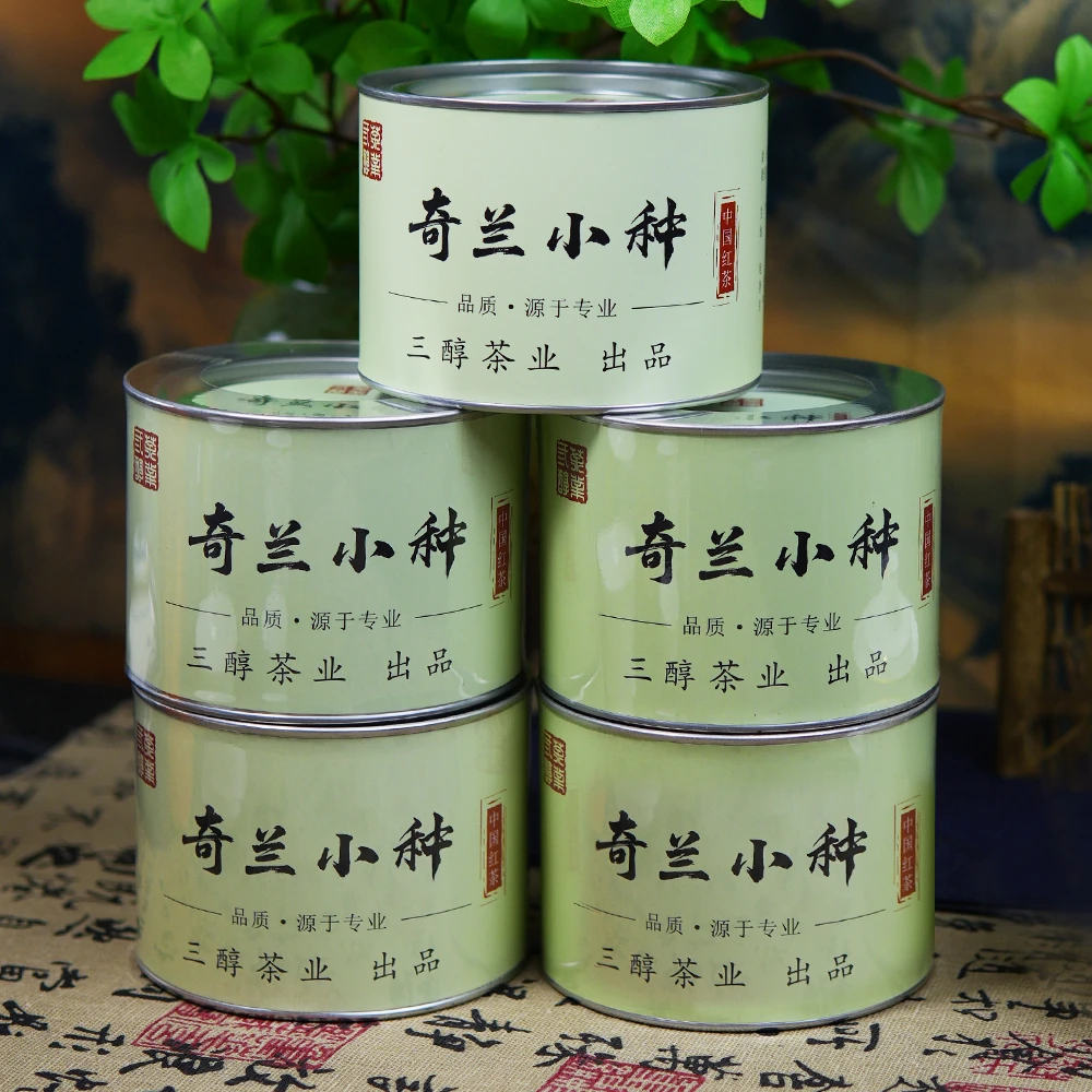 奇兰花香小种干净甘甜红茶高山小种红茶罐装