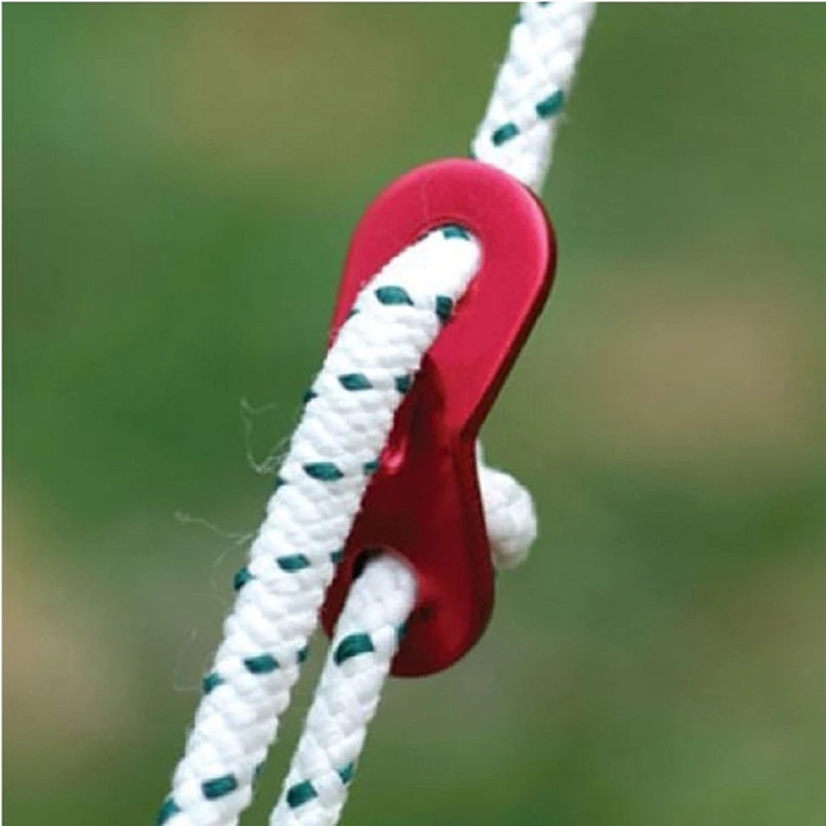 户外运动户外配件3孔多功能快速结绳工具登山露营帐篷调节扣蜗