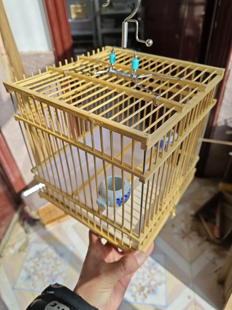 家用鸟类养殖笼鸟笼洗澡笼，一笼两用，二合一