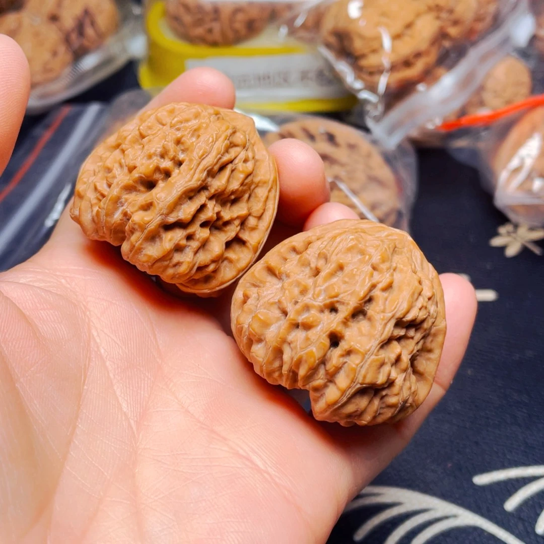 吊坠文玩核桃平谷凹底