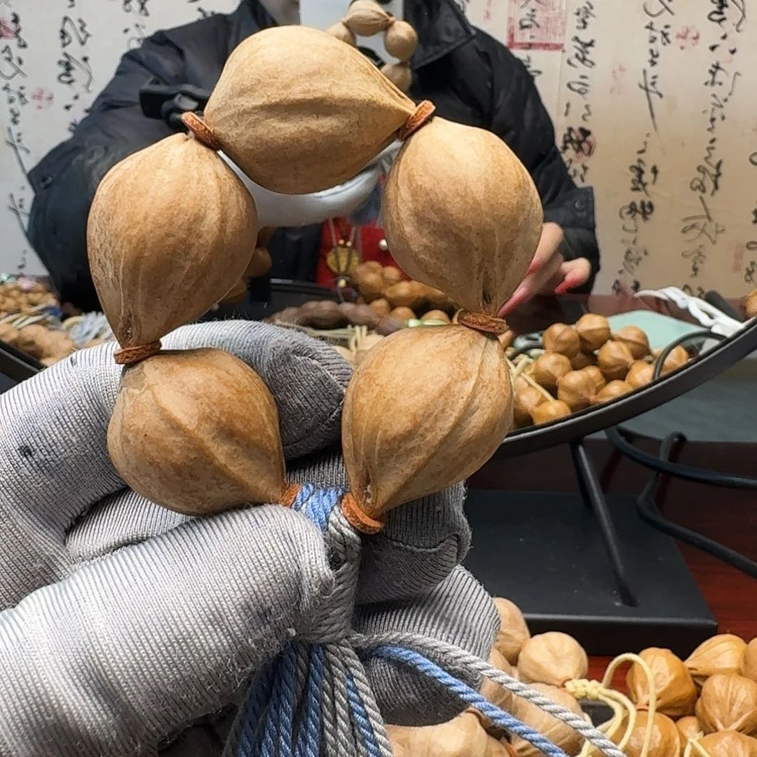 橄榄核手串蒜头核