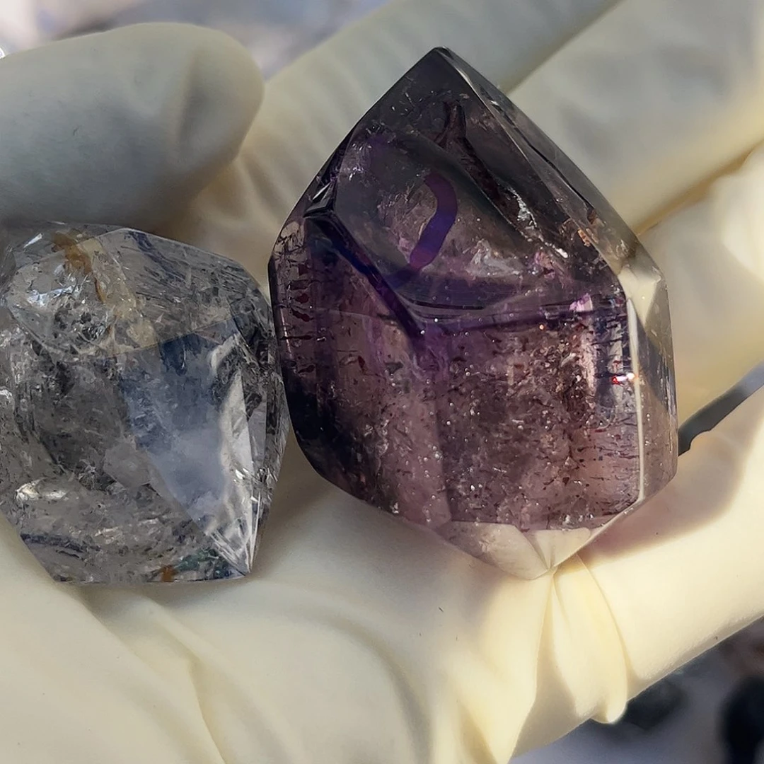 紫晶颈饰未镶嵌梦*