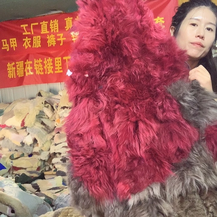 崔***佳羊毛羊皮毛一体A325瑕疵品