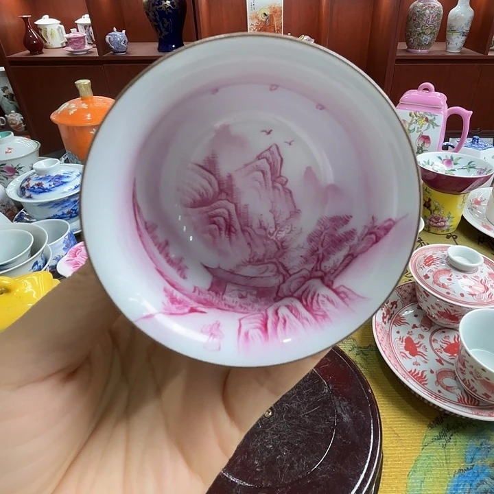 摆件景德镇陶瓷老厂瓷64