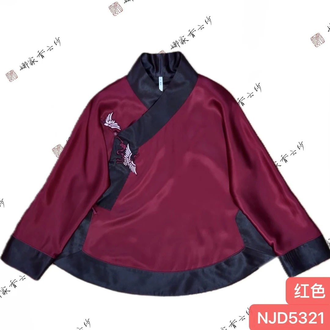 娜家子母鹤汉服上衣NJD（5321）