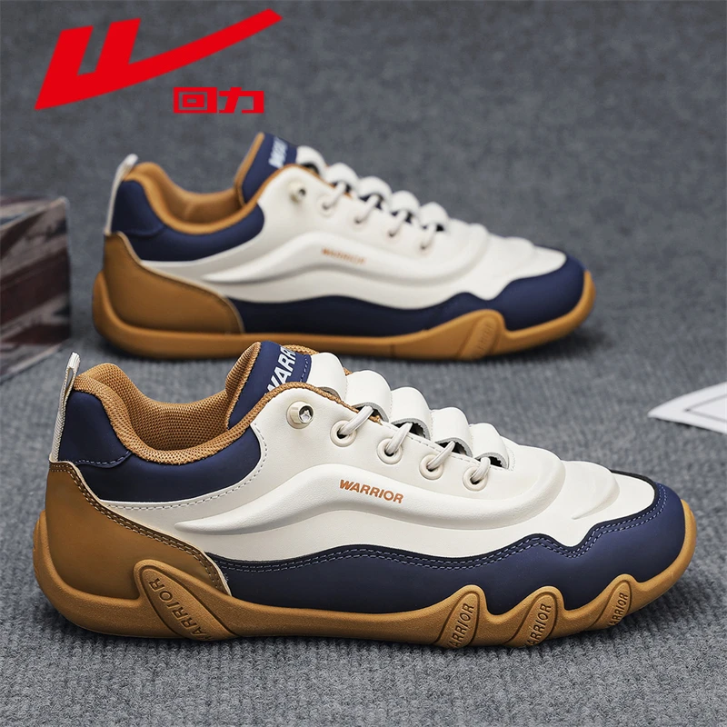 回力男鞋2025新款春季潮流百搭时尚休闲鞋男士防水防滑上班工作鞋