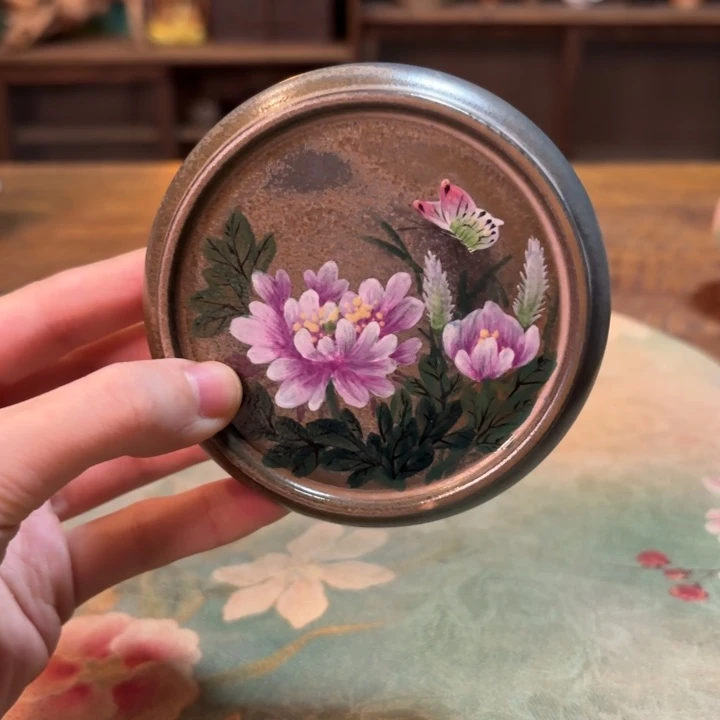柴烧纯手工手绘陶瓷