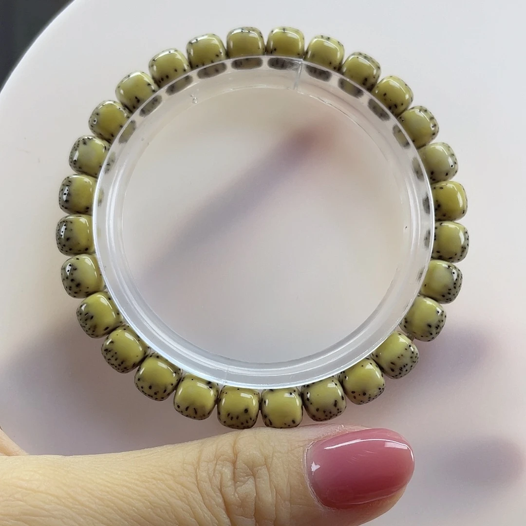 星月菩提吊坠绿背河豚