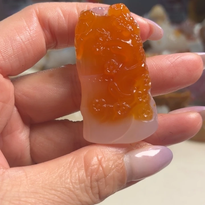 玛瑙/玉髓未镶嵌吊坠(不含链)