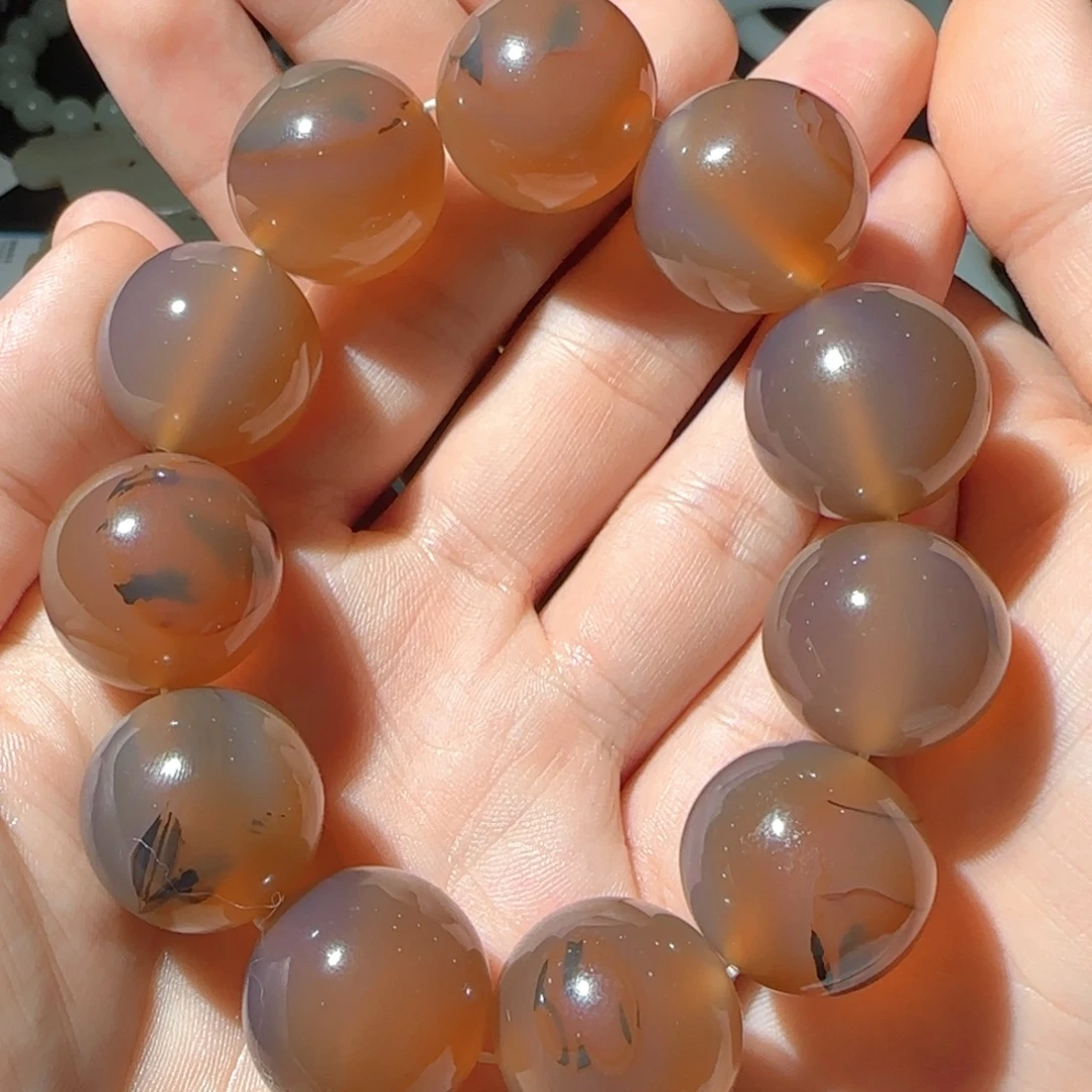 玛瑙/玉髓未镶嵌手链