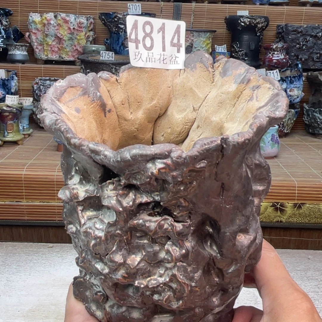 景德镇陶瓷花盆瑕疵